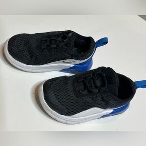 Nike Kids Black and Blue Sneakers